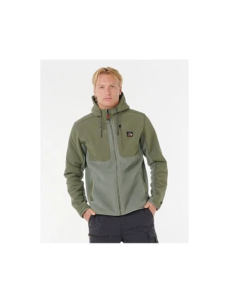Mikina RIP CURL ANTI SERIES SEARCH, zelená Mikina RIP CURL ANTI SERIES SEARCH, zelená