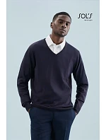 SOL'S Galaxy Men Pánský svetr s výstřihem do V 25.9500 navy