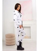 Sada s potiskem pistole bílá