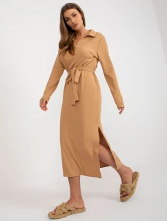 Šaty LK SK 509227.83P camel