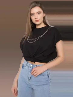 Dámské tričko s náhrdelníkem 4170.84 - RUE PARIS