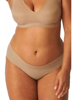 Dámské brazilky Zero Feel hipster beige - Sloggi
