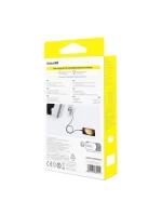 Baseus Dura USB-Type C 60W kabel 1m (červený/černý)