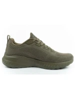Pánská sportovní obuv Skechers Bobs Squad Chaos olive lightweight