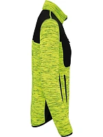 WK WK 9109 Dámská pracovní pletená fleecová bunda 20.9109 fluorescent yellow melange/black WK WK 9109 Dámská pracovní pletená fleecová bunda 20.9109 fluorescent yellow melange/black