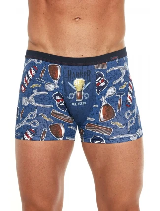 Pánské boxerky 280/199 Tattoo Barber - CORNETTE Pánské boxerky 280/199 Tattoo Barber - CORNETTE