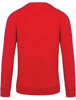 Kariban K 480 Pánská raglánová mikina z bio bavlny 20.K480 red Kariban K 480 Pánská raglánová mikina z bio bavlny 20.K480 red