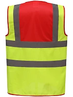 Yoko HVW 100 Hi-Vis bezpečnostní vesta 79.W100 red/hi vis yellow