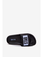 Dětské pantofle Big Star TT374A003 Černomodré