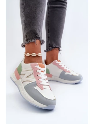 Dámské tenisky vyrobené z eko kůže Multicolor Kaimans Dámské tenisky vyrobené z eko kůže Multicolor Kaimans