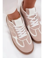 Nízké dámské tenisky Brenelle – béžové