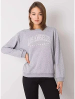 Dámská mikina RV BL 6669.10 šedá - Rue Paris