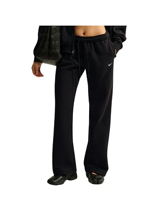 Dámské kalhoty Nike Studio Fleece Medium Weight, černé, IM8078 001 Dámské kalhoty Nike Studio Fleece Medium Weight, černé, IM8078 001