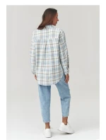 Košile s dlouhým rukávem  model 223229 Makadamia
