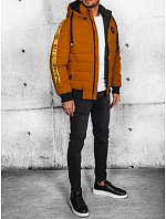 FashionStreet pánská prošívaná velbloudí bunda TX4650