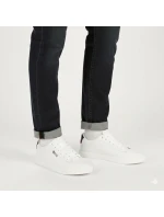 Pánské nízké tenisky z eko kůže bílé Big Star TT174001