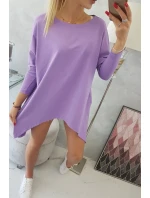 Oversize halenka fialová Oversize halenka fialová