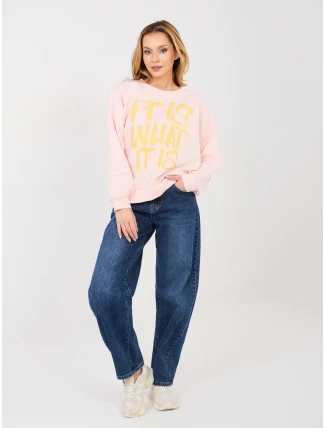 Mikina IT BL 22183.45 světle růžová Mikina IT BL 22183.45 světle růžová