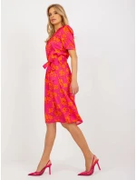 LK SK 508948 šaty.78 fuchsiová LK SK 508948 šaty.78 fuchsiová