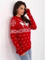 Jumper MI SW 19128.34 červený