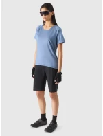 Dámské rychleschnoucí cyklistické tričko 4F - modré Dámské rychleschnoucí cyklistické tričko 4F - modré