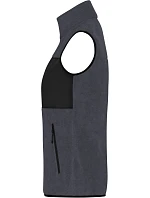 Daiber JN 1309 Dámská fleecová vesta 02.1309 carbon/black