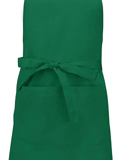 Kariban K 885 Zástěra s laclem 20.K885 kelly green
