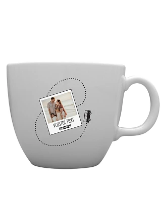Personalizovaný MEGA XXL keramický hrnek 1000 ml s fotkou a cestovatelským motivem Personalizovaný MEGA XXL keramický hrnek 1000 ml s fotkou a cestovatelským motivem