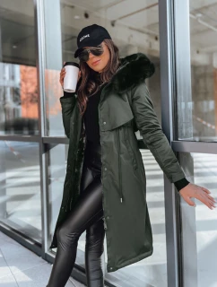 Dámská zimní bunda parka LUSTER green FashionStreet TY3955