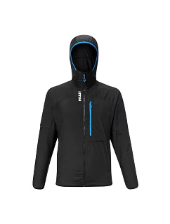 Pánská bunda MILLET Parmelan Windbreaker Hoodie M, černá