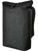 Halfar 1816510 Batoh roll-top na notebook "Europe" 47.6510 black sprinkle