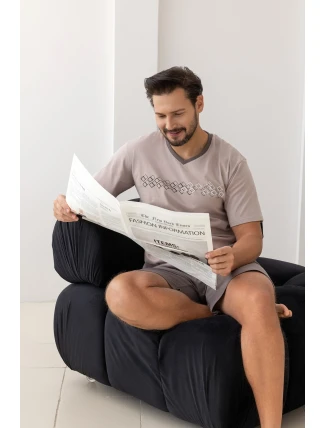 Pyžamo Regina 503 v plné délce 2XL-3XL W26 pánské