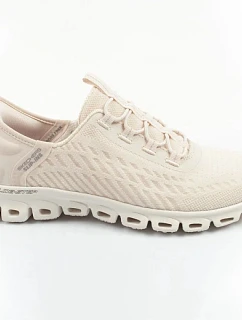 Skechers Glide-Step dámské tenisky comfort ecru Slip-ins dámské