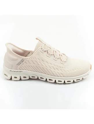 Skechers Glide-Step dámské tenisky comfort ecru Slip-ins dámské