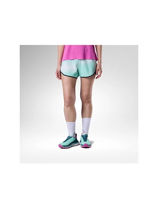 Dámské šortky ROSSIGNOL W Sapa Short, bílo-zelené