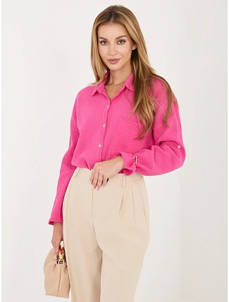 MI košile KS 2337.18 fuchsiová