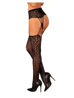 Nádherné punčochy S821 garter stockings - Obsessive Nádherné punčochy S821 garter stockings - Obsessive