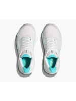 Dámské běžecké boty HOKA Clifton 10 White/Cielo Blue (1162031-WTCL)