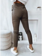Dámské kalhoty LIZZY dark beige FashionStreet UY1775
