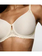 Dámská podprsenka Wild Azalea Florale W01 - BROWN - sv. béžová 00RB - TRIUMPH