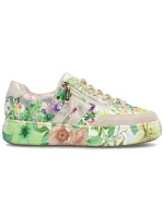 Dámské boty na platformě zelené Rieker M7711-91 Dámské boty na platformě zelené Rieker M7711-91