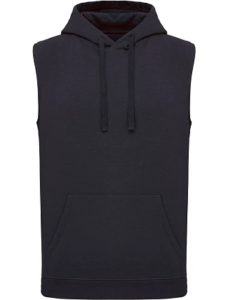 Kariban ProAct PA 393 Unisex mikina s kapucí bez rukávů 20.P393 navy Kariban ProAct PA 393 Unisex mikina s kapucí bez rukávů 20.P393 navy