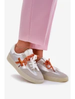 Nízké Dámské Sportovní Boty Stříbrné Zelevelis