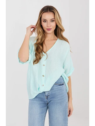 Košile s krátkým rukávem  model 225511 Italy Moda