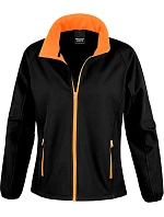 Result R 231F Dámská 2-vrstvá softshell bunda "Printable" 30.231F black/orange Result R 231F Dámská 2-vrstvá softshell bunda "Printable" 30.231F black/orange