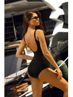 Dámské jednodílné plavky Fashion 34 S8030V34-19 černé - Self