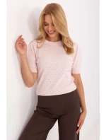 Svetr s krátkým rukávem  model 216781 Factory Price