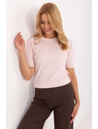 Svetr s krátkým rukávem  model 216781 Factory Price