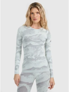 Dámské bezešvé termoprádlo (top) 4F 4FWAW25USEAF208-34A