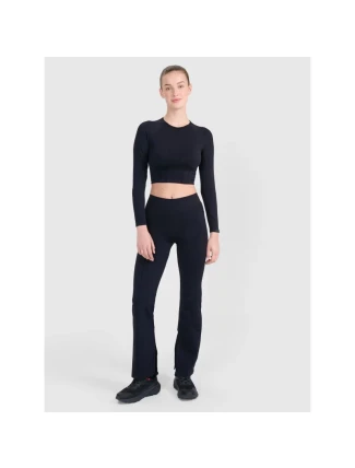 Dámské bezešvé tréninkové kalhoty s prodlouženými nohavicemi 4F 4FRSS25TFTRF1031-20S dámské